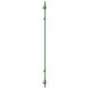 vidaXL Konyhai hátfal Sárga 100 x 50 cm edzett üveg