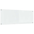 vidaXL Konyhai splashback Átlátszó 110 x 40 x 0,6 cm edzett üveg
