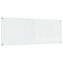 vidaXL Konyhai hátfal Átlátszó 110 x 40 cm edzett üveg