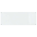 vidaXL Konyhai splashback Átlátszó 110 x 40 x 0,6 cm edzett üveg