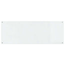 vidaXL Konyhai hátfal Átlátszó 110 x 40 cm edzett üveg