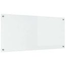 vidaXL Konyhai splashback Átlátszó 110 x 50 x 0,6 cm edzett üveg