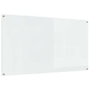 vidaXL Konyhai splashback Átlátszó 110 x 60 x 0,6 cm edzett üveg