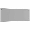 vidaXL Konyhai splashback Világosszürke 110 x 40 x 0,6 cm edzett üveg