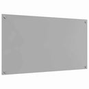 vidaXL Konyhai splashback Világosszürke 110 x 60 x 0,6 cm edzett üveg