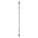 vidaXL Konyhai hátfal Sötétszürke 110 x 40 cm edzett üveg