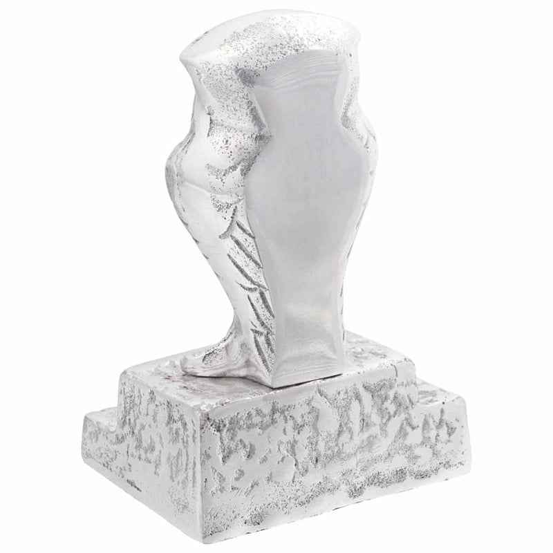 vidaXL Könyvtámaszok 2 pcs Ezüst 12 x 9 x 19 cm Alumínium