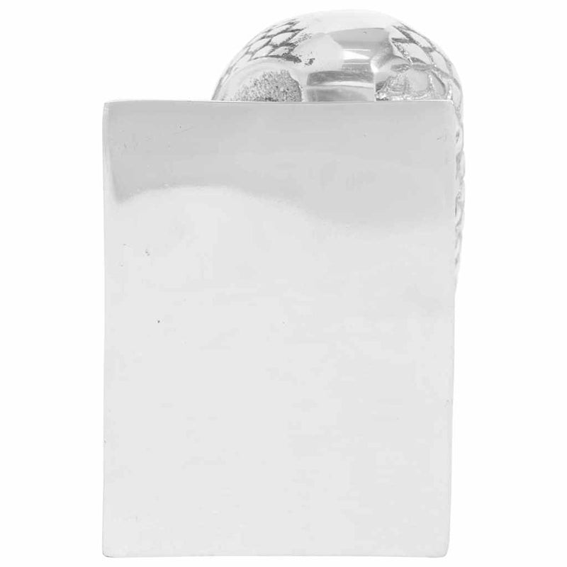vidaXL Könyvtámaszok 2 pcs Ezüst 7 x 9 x 11 cm Alumínium
