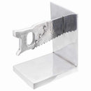 vidaXL Könyvtámaszok 2 pcs Ezüst 11 x 14 x 17,5 cm Alumínium