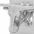 vidaXL Könyvtámaszok 2 pcs Ezüst 21,5 x 15,5 x 20 cm Alumínium
