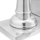 vidaXL Könyvtámaszok 2 pcs Ezüst 11 x 12 x 19.5 cm Alumínium