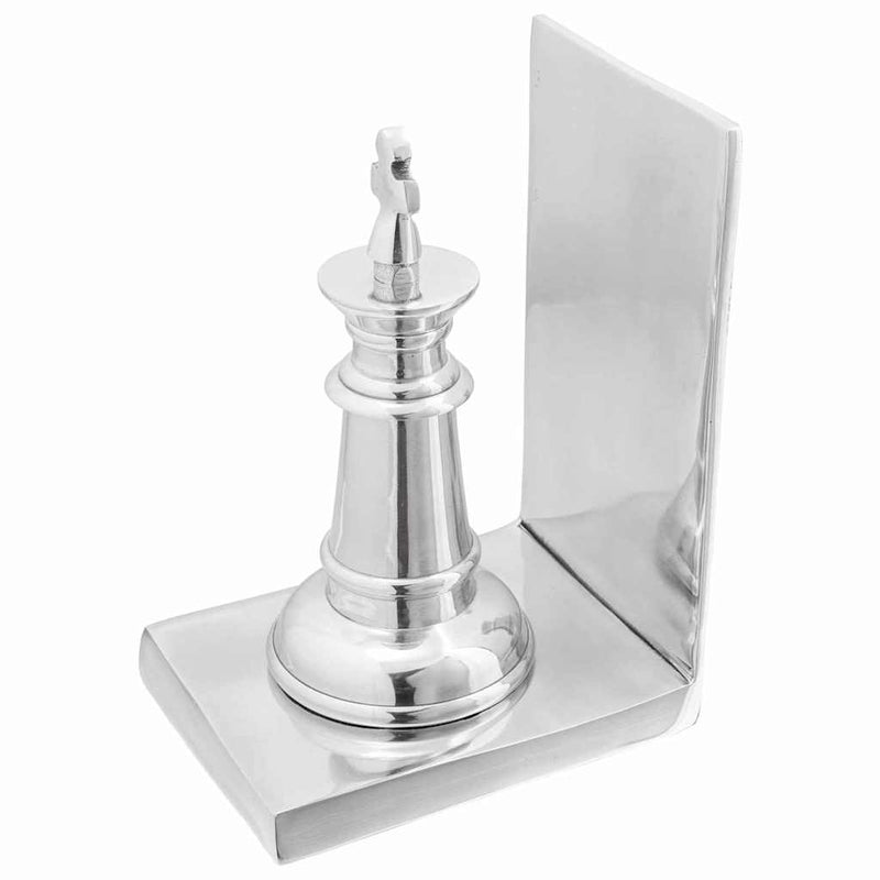vidaXL Könyvtámaszok 2 pcs Ezüst 11 x 12 x 19.5 cm Alumínium