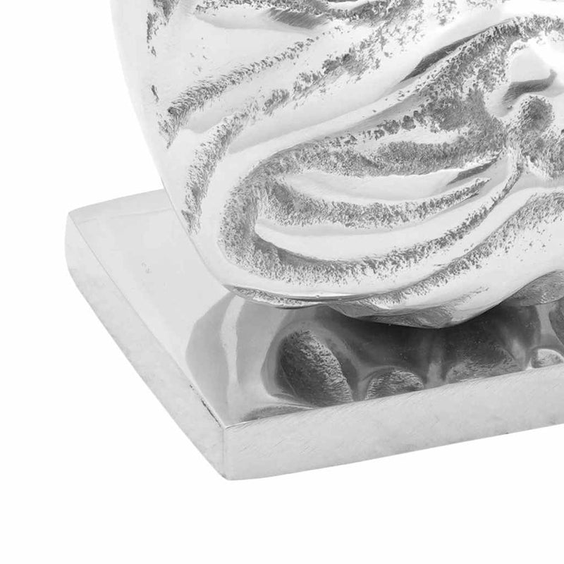 vidaXL Könyvtámaszok 2 pcs Ezüst 8 x 12 x 16.5 cm Alumínium