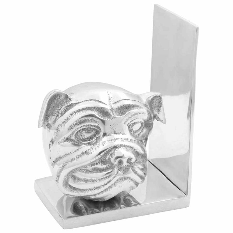 vidaXL Könyvtámaszok 2 pcs Ezüst 8 x 12 x 16.5 cm Alumínium