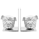 vidaXL Könyvtámaszok 2 pcs Ezüst 8 x 12 x 16.5 cm Alumínium