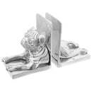 vidaXL Könyvtámaszok 2 pcs Ezüst 12 x 15 x 18 cm Alumínium