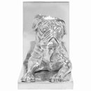 vidaXL Könyvtámaszok 2 pcs Ezüst 12 x 15 x 18 cm Alumínium