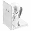 vidaXL Könyvtámaszok 2 pcs Ezüst 11 x 14 x 25 cm Alumínium
