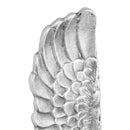 vidaXL Szárny Szobor 2 pcs Ezüst 31 x 5 x 91 cm Alumínium