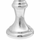 vidaXL Szobrok 2 pcs Ezüst 17 x 17 x 42 cm Alumínium