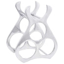 vidaXL Borágas Ezüst 23 x 14 x 28 cm Alumínium