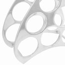 vidaXL Borágas Ezüst 38 x 33 x 13 cm Alumínium