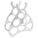 vidaXL Borágas Ezüst 38 x 33 x 13 cm Alumínium