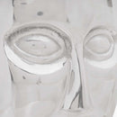 vidaXL Zsámoly Ezüst Alumínium