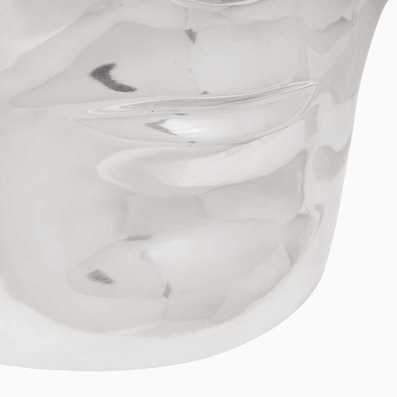 vidaXL Zsámoly Ezüst Alumínium