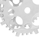 vidaXL Borágas Ezüst 39 x 39 x 14 cm Alumínium