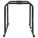 vidaXL Lecsúszó Rúd Fekete 116 x 66 x 74,5 cm Porszórt acél