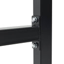 vidaXL Lepedő állomás Fekete 103,5 x 66,5 x 121,5 cm Porszórt acél