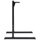 vidaXL Lepedő állomás Fekete 103,5 x 66,5 x 121,5 cm Porszórt acél