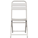 vidaXL Kerti hajtható szék 2 pcs Bézs 55 x 56.5 x 91cm Acél