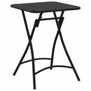 vidaXL Bisztróasztal Antracit 55 x 55 x 72,5 cm Porfestett acél