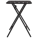 vidaXL Bisztróasztal Antracit 55 x 55 x 72,5 cm Porfestett acél
