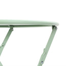 vidaXL Bisztróasztal Világos menta Ø 50 x 71 cm Porfestett acél