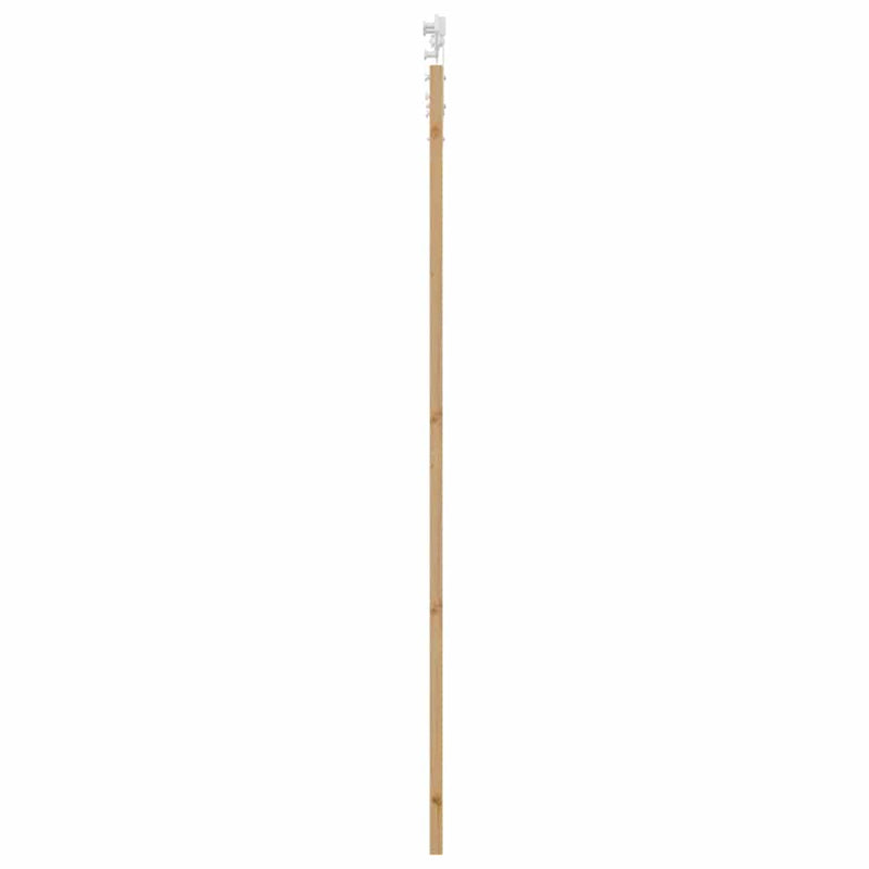 vidaXL Csúszó ajtó Egyéb ORKDAL Természetes és fehér 83 x 232 cm
