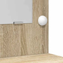 vidaXL Öltözködőasztal fiókkal Sonoma tölgy 78,5 x 41 x 135 cm Faanyag