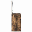 vidaXL Öltözködőasztal Füstölt tölgy 78,5 x 41 x 135 cm Faanyag