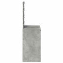 vidaXL Öltözködőasztal fiókkal Beton Szürke 50 x 41 x 135 cm Faanyag