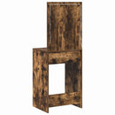 vidaXL Öltözködőasztal fiókkal Füstölt tölgy 50 x 41 x 135 cm Faanyag