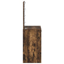 vidaXL Öltözködőasztal fiókkal Füstölt tölgy 50 x 41 x 135 cm Faanyag