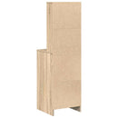 vidaXL Magasfiú fiókkal sonoma tölgy 40 x 41 x 135 cm Faanyag