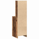 vidaXL Magasfiú fiókkal Régi fa 40 x 41 x 135 cm Faanyag