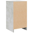 vidaXL Széf fiókkal Beton szürke 40 x 41 x 75 cm Faanyag