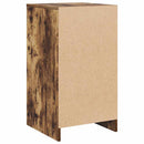 vidaXL Széf fiókkal Füstölt tölgy 40 x 41 x 75 cm Faanyag