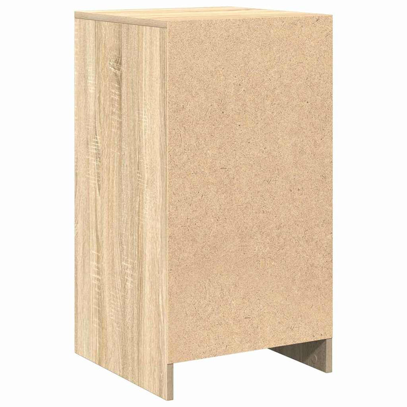 vidaXL Széf fiókkal sonoma tölgy 40 x 40.5 x 75 cm Faanyag