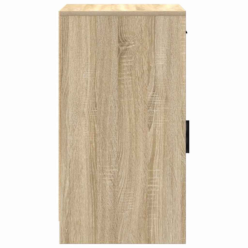 vidaXL Széf fiókkal sonoma tölgy 40 x 40.5 x 75 cm Faanyag