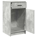vidaXL Széf fiókkal Beton Szürke 40 x 40.5 x 75 cm Faanyag